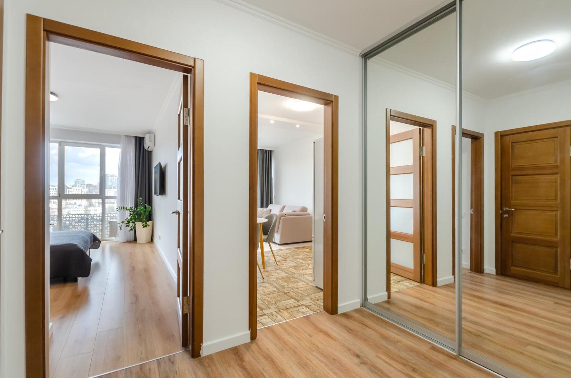 Petrovdom Apartment 7-27 In Rc Kvartet, 16Г Vasyl Lypkivskyi Street เคียฟ ภายนอก รูปภาพ